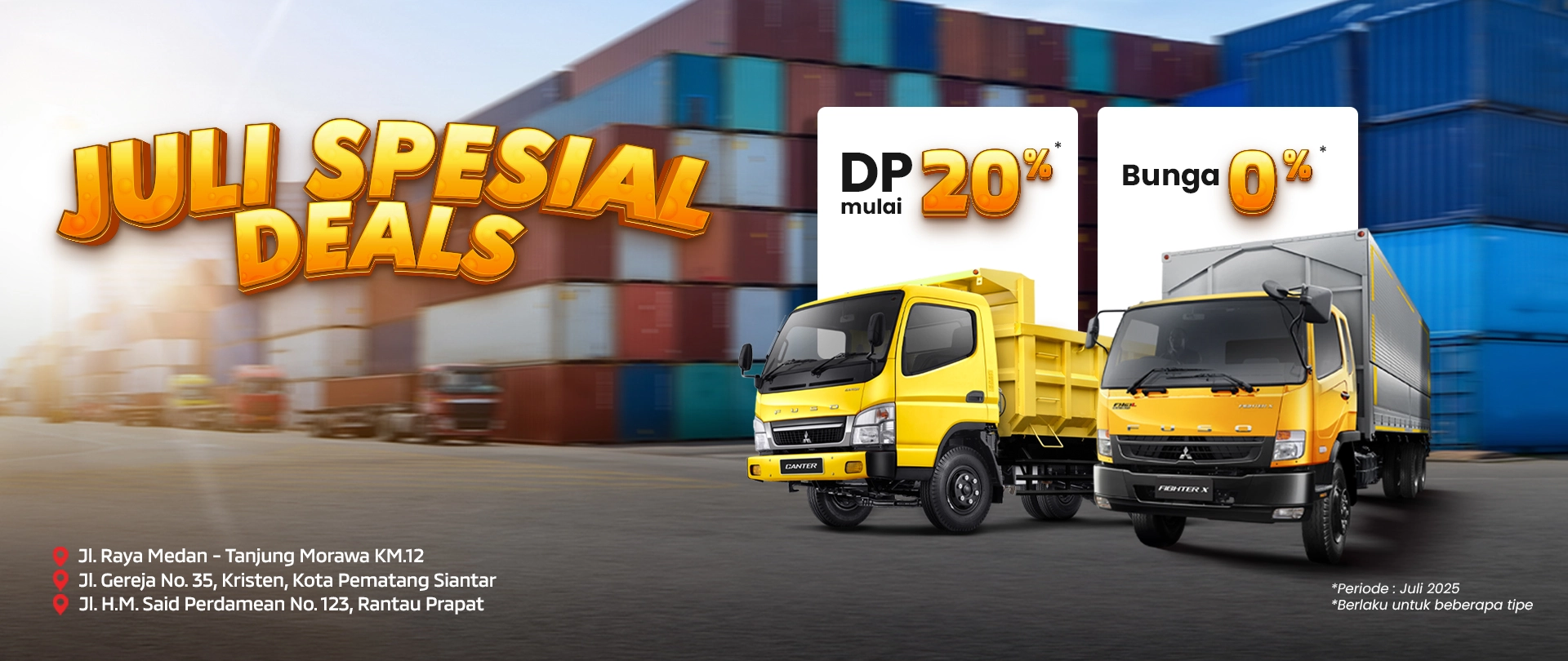 Promo Juli Spesials Deals Truk Mitsubishi - Promo Bulan Juli 2025