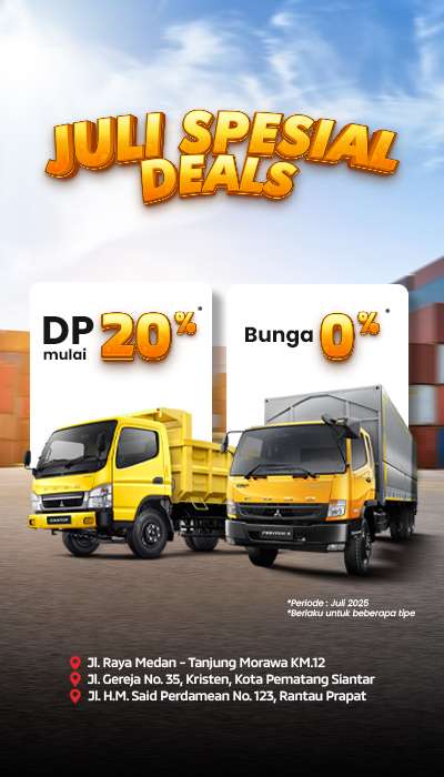 Promo Juli Spesials Deals Truk Mitsubishi - Promo Bulan Juli 2025