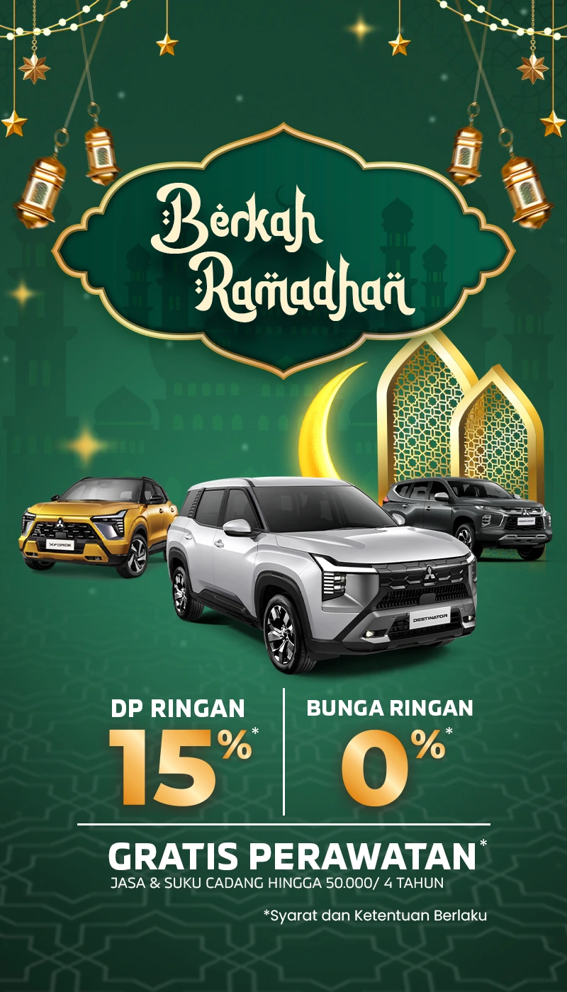 Promo Sardana Terbaru Maret 2026. Berkah Ramadhan - Sambutkan bulan suci ini bersama Sardana dengan Promo Mitsubishi Motors