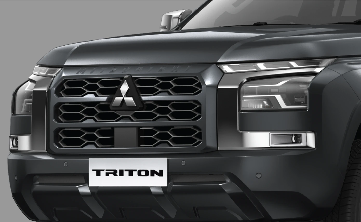 Mitsubishi All New Triton Front Beast Grill Design