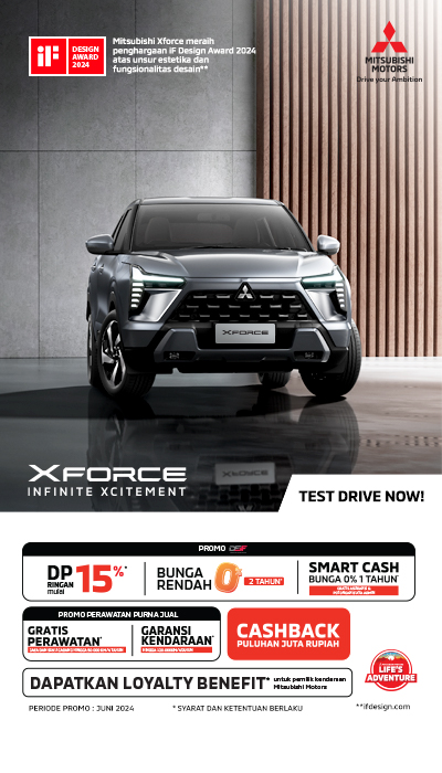 Promo Gabungan Mitsubishi XFORCE & Pajero Sport Bulan Juni 2024